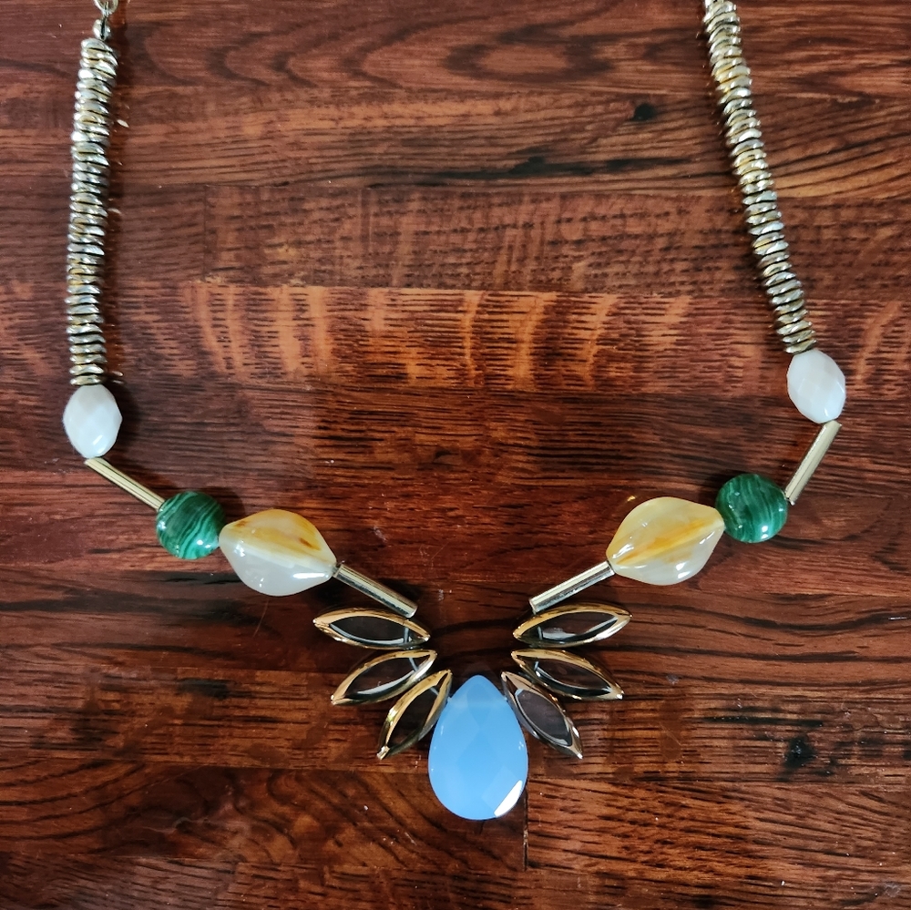 Beaded Statement Necklace